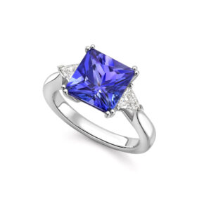 18ct wg ring 3.90ct tanzanite 0.32ct dia 1 scaled 1