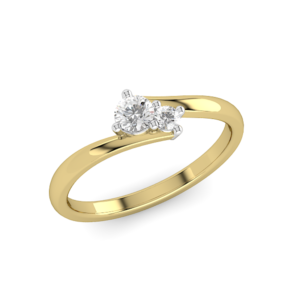 LL 10769 Yvonne Caunter 2 stone ring 1