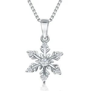 Small Silver Snowflake