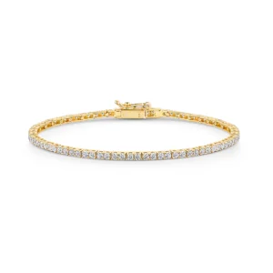 Yellow 2.5ct Tennis Bracelet